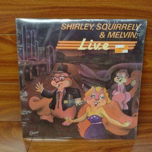 New Sealed Shirley Squirrely & Melvin Live Vinyl Record Album Untested